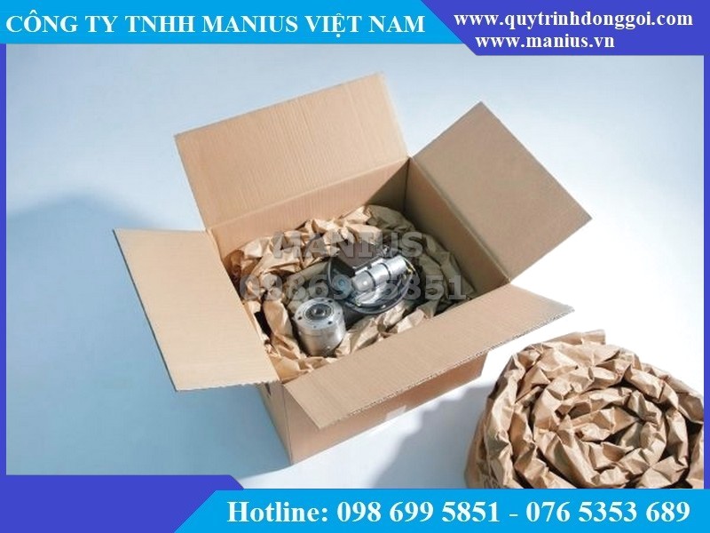 Máy tạo đệm giấy