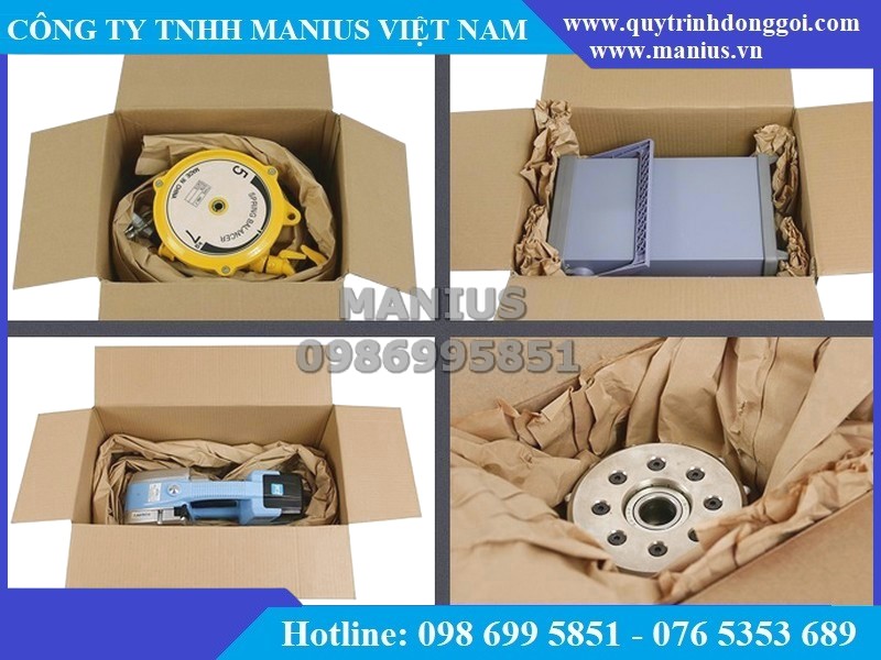 Máy tạo đệm giấy