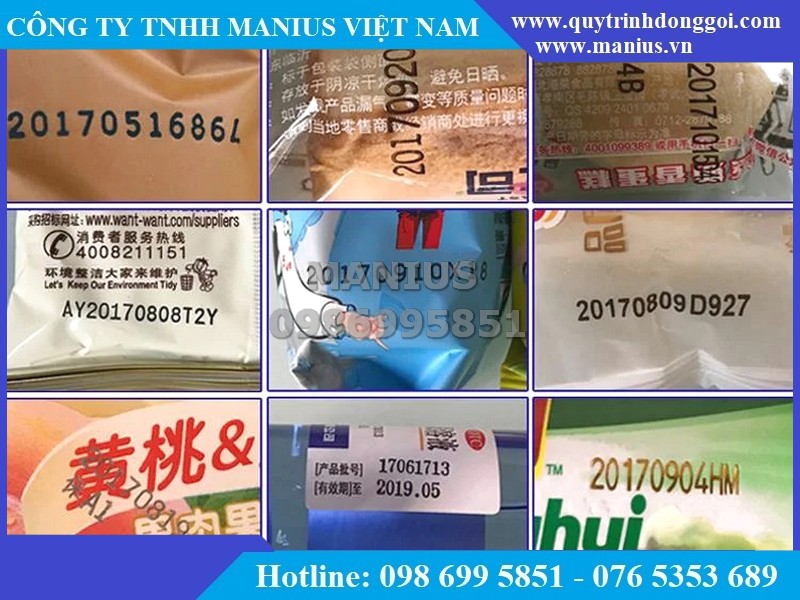 máy in date dập tay