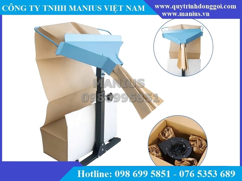 Máy tạo đệm giấy