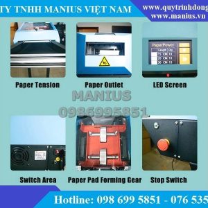 Máy tạo đệm giấy