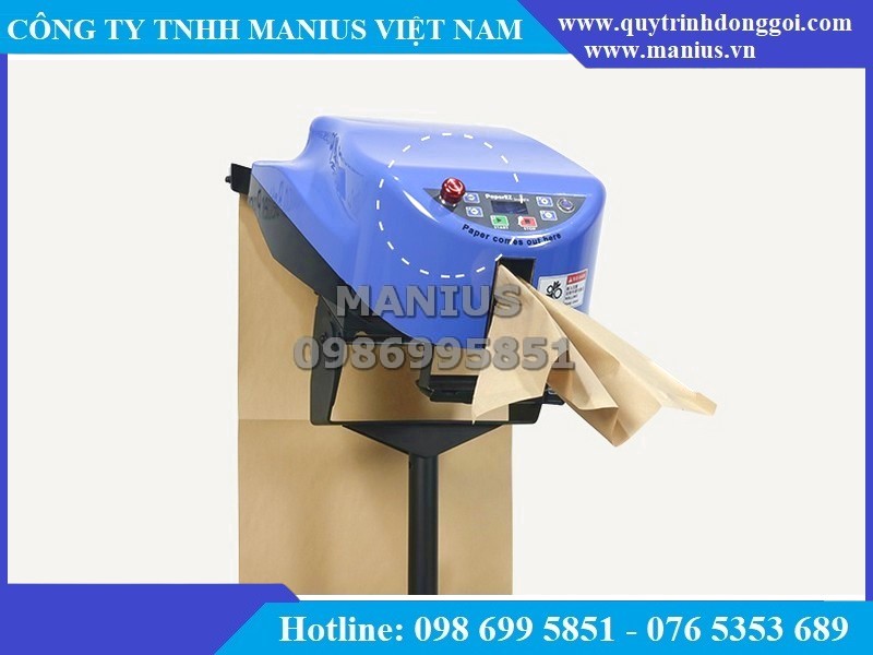 Máy tạo đệm giấy loại xếp