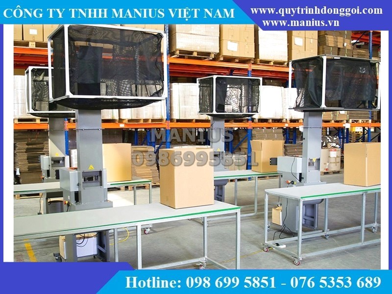 Máy tạo đệm giấy